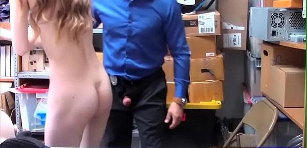  Skinny Teen Shoplyfter Is Made To Strip And Spread Her Legs In Back Office Search